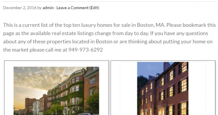 Boston homes for sale